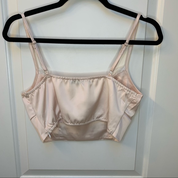Baby pink buister corset tank top - Picture 4 of 4